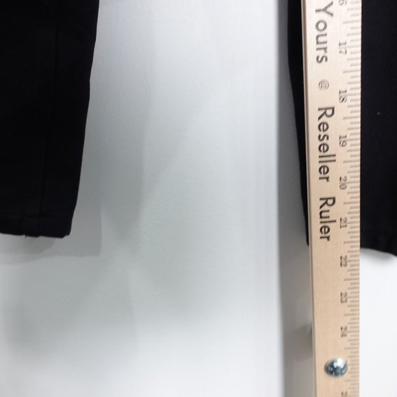 Spanx Crop Pants Medium Black Skinny Jeggings Ankle Stretch Casual Pull On - Picture 5 of 13